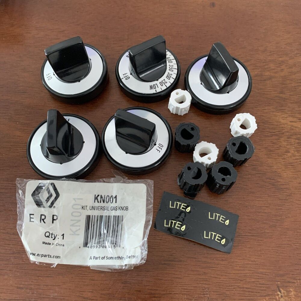 Lot of Universal Stove Knob Compatible w Electric Gas Stove Replacements KN001
